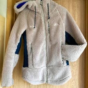 KITH COLUMBIA COLLABORATION SHERPA FLEECE PARKA